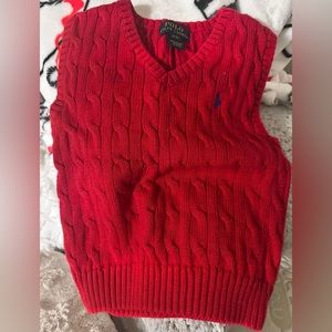 toddler 3t Polo Ralph Lauren vest. used once.